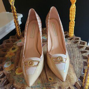 Jorge Bischoff: Leather Scarpin Crocodile Brazillian Heels